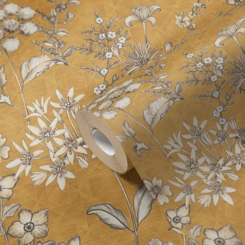 Elyzara Yellow Gray - hover