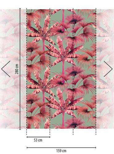 Ithil Pink Green  - hover