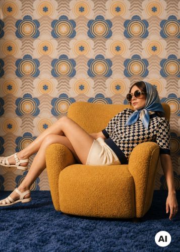 Paloma Brown Blue 