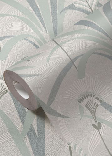 Beatrice White Mint Green - hover