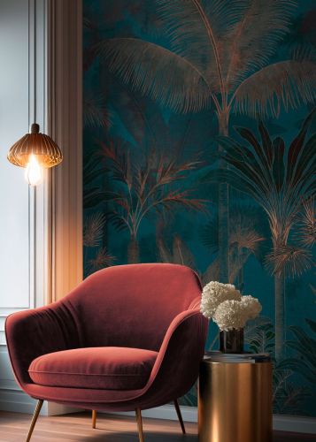 Isidra Blue Brown 
