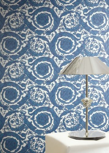 Versace — Elancia Blue White