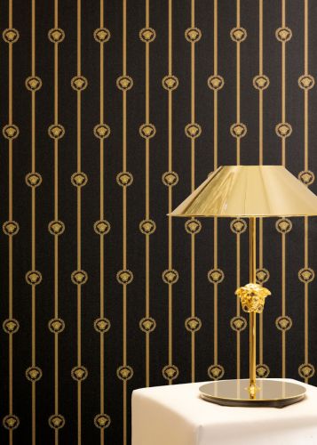 Versace — Evania Gold Black