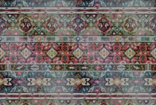 Heloise Multicolor Green Red - hover