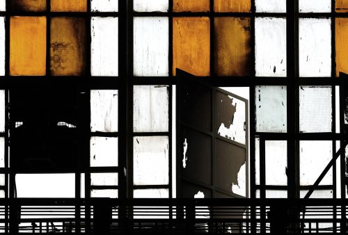 Berthilde Noir Orange  - hover