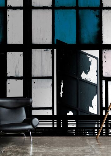 Berthilde Black Blue 