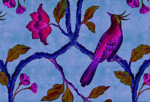 Asher Bleu Violet  - hover