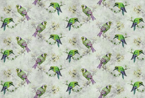 Azemina Vert Violet  - hover