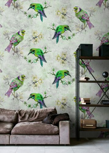 Azemina Vert Violet 