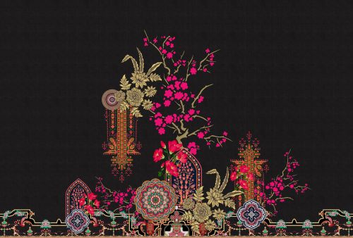 Leonine Black Red Pink - hover