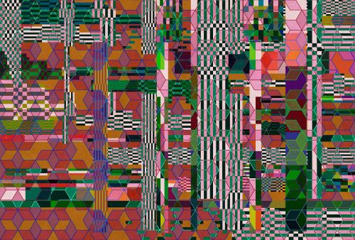 Evaelle Multicolor Red - hover