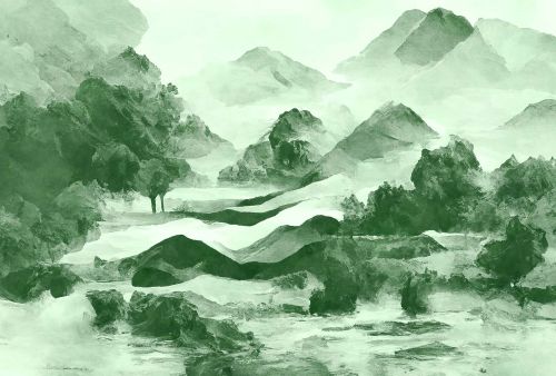 Basilia Vert Blanc  - hover