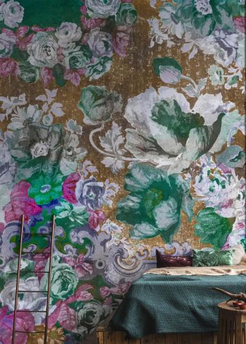 Hildegarde Green Multicolor