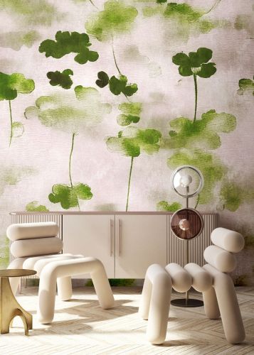 Elviora Cream Green